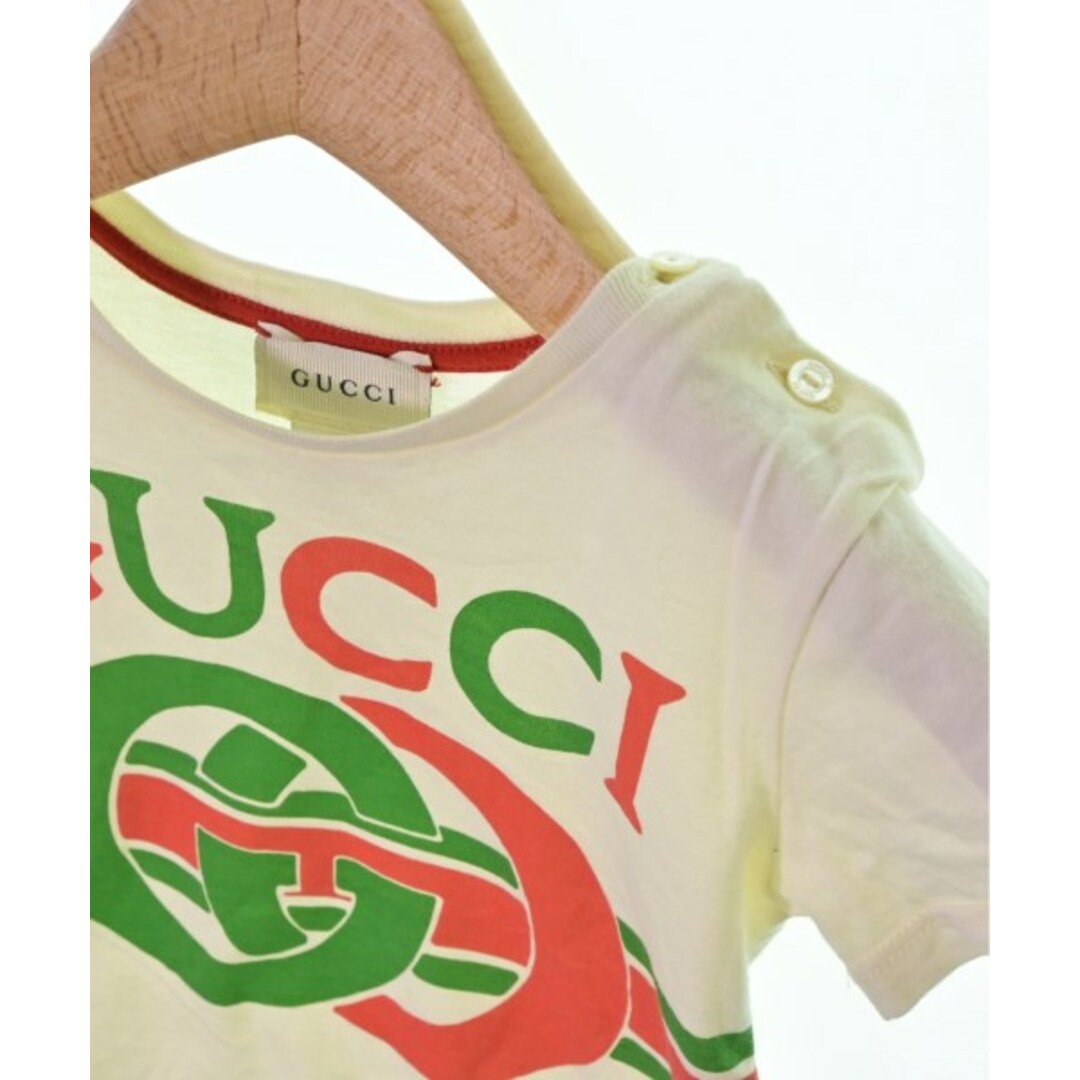 Gucci(グッチ)のGUCCI グッチ Tシャツ・カットソー 90 アイボリー系 【古着】【中古】 キッズ/ベビー/マタニティのキッズ服女の子用(90cm~)(Tシャツ/カットソー)の商品写真