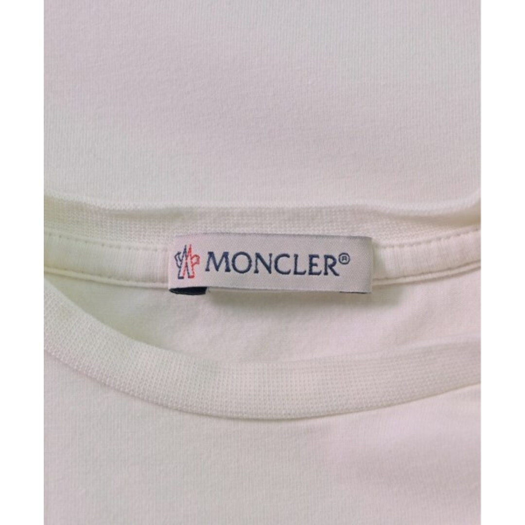 MONCLER(モンクレール)のMONCLER モンクレール Tシャツ・カットソー 80 白 【古着】【中古】 キッズ/ベビー/マタニティのキッズ服女の子用(90cm~)(Tシャツ/カットソー)の商品写真