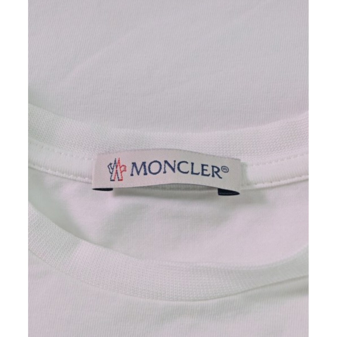 MONCLER(モンクレール)のMONCLER モンクレール Tシャツ・カットソー 90 白 【古着】【中古】 キッズ/ベビー/マタニティのキッズ服女の子用(90cm~)(Tシャツ/カットソー)の商品写真