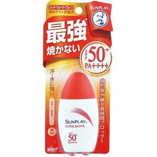 メンソレータム(メンソレータム)のメンソレータム サンプレイ スーパーブロック 日やけ止め乳液 30g 27mL(日焼け止め/サンオイル)