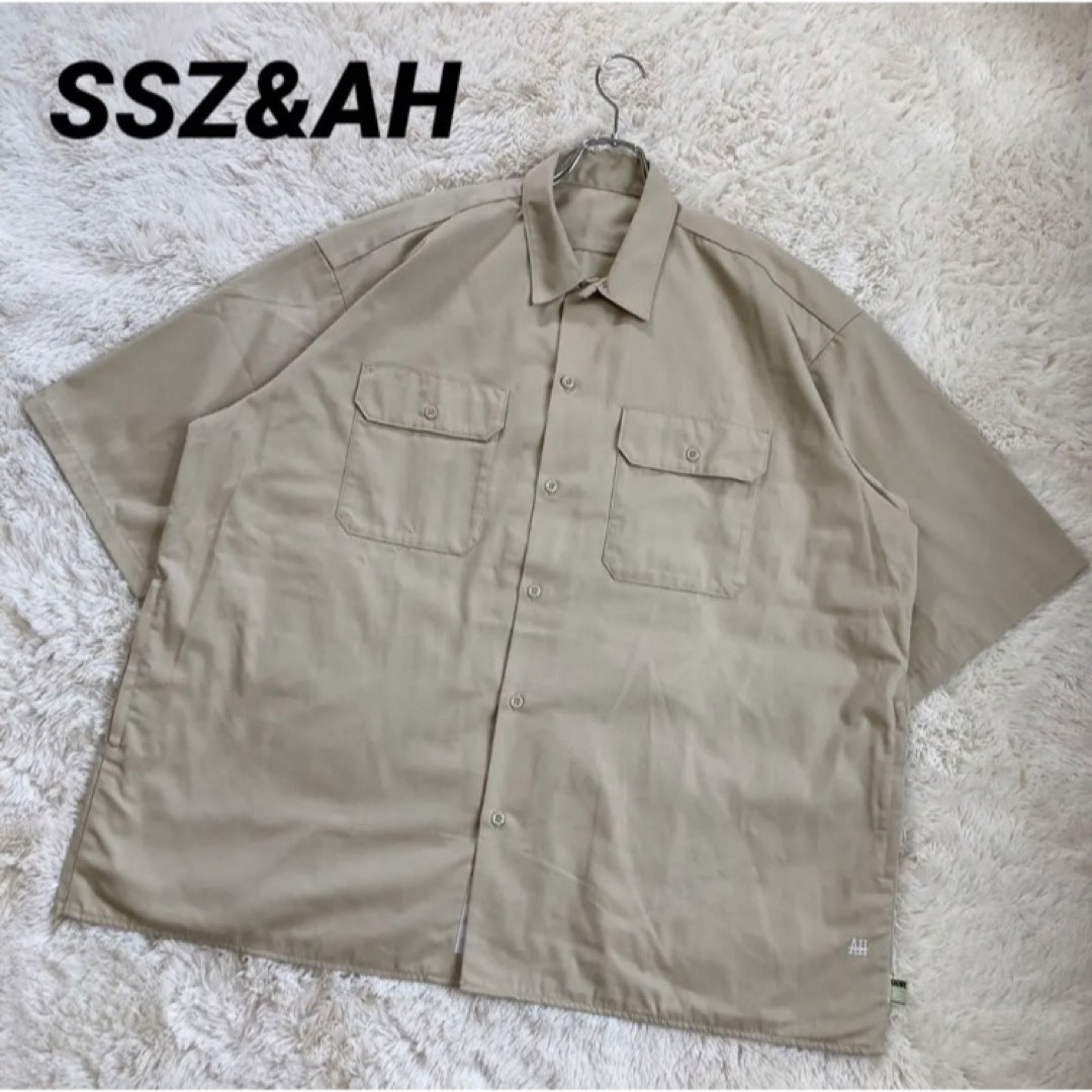 SSZ A.H WORK SHIRT ベージュ ワークシャツ - シャツ