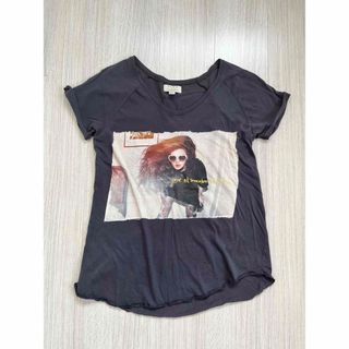 ザラ(ZARA)のZARA プリント Tシャツ 半袖M(Tシャツ(半袖/袖なし))