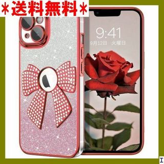 １ BENTOBEN iPhone 14 ケース クリア しゃれ レッド 69(モバイルケース/カバー)