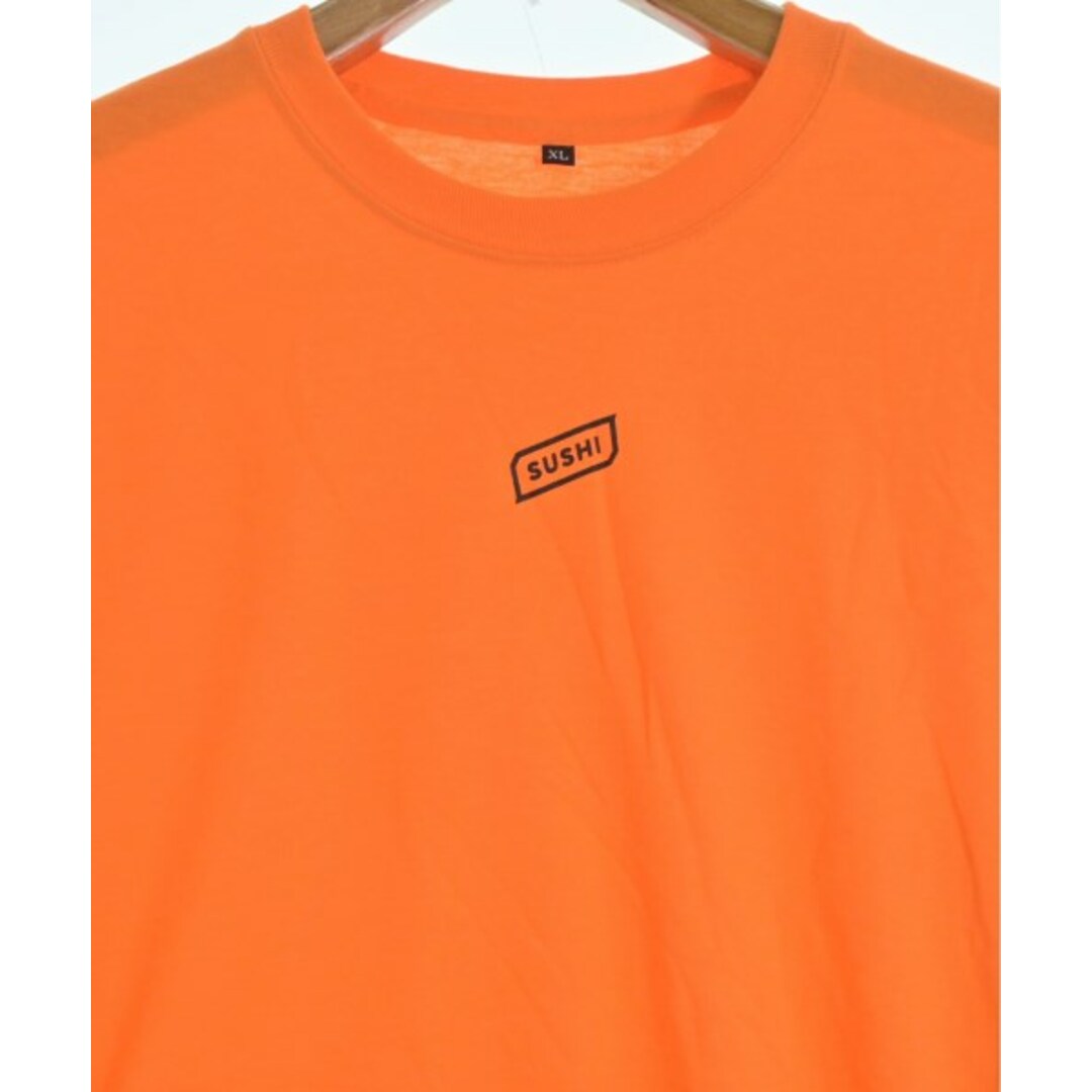 MESS THE MAN. メスザマン Tシャツ・カットソー XL オレンジ 【古着】【中古】 メンズのトップス(Tシャツ/カットソー(半袖/袖なし))の商品写真