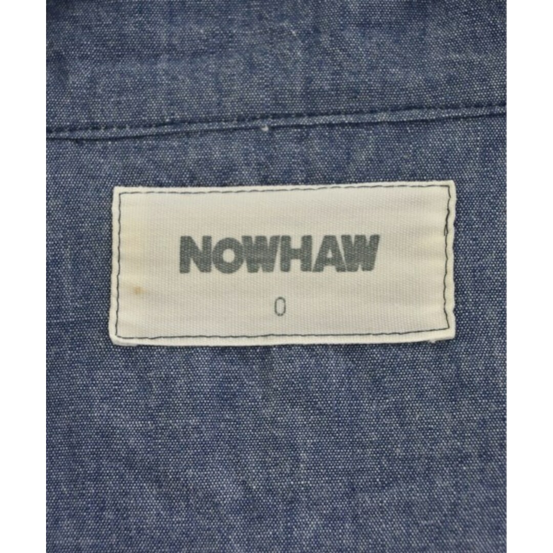 NOWHAW(ノウハウ)のNOWHAW ノウハウ ジャケット 0(XS位) インディゴ 【古着】【中古】 メンズのジャケット/アウター(その他)の商品写真