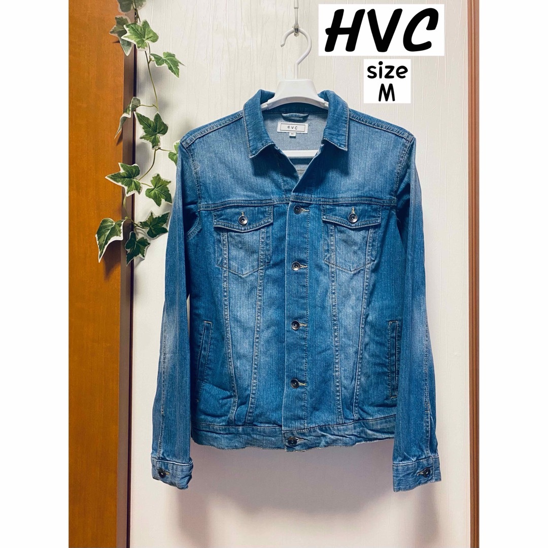 ◆ HVC (エイチブイシー) ストレッチ デニム Gジャン レディースのジャケット/アウター(Gジャン/デニムジャケット)の商品写真