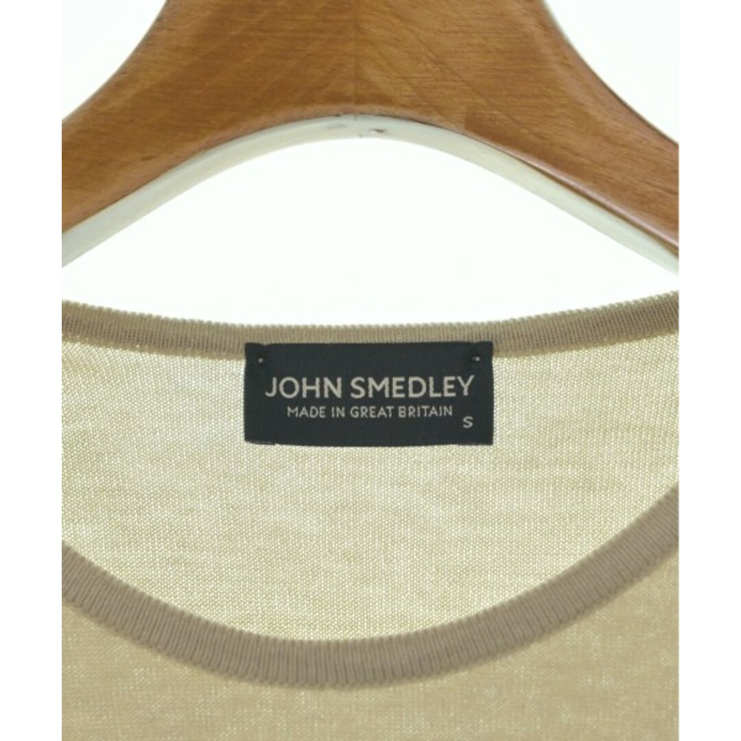 JOHN SMEDLEY ジョンスメドレー ニット・セーター S ベージュ