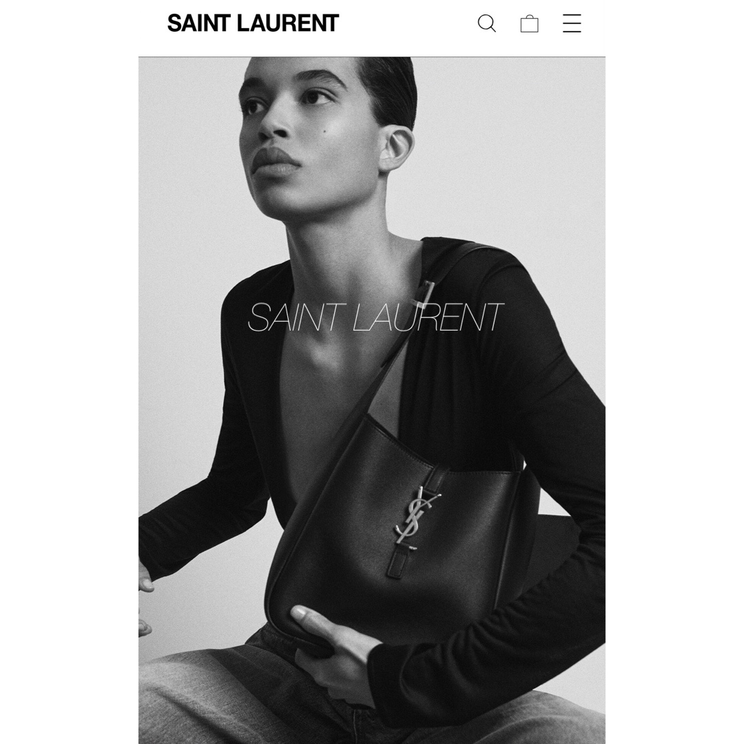 Saint Laurent(サンローラン)のYVES SAINT LAURENT   LE 5 À 7  ミニトートバッグ　 レディースのバッグ(トートバッグ)の商品写真