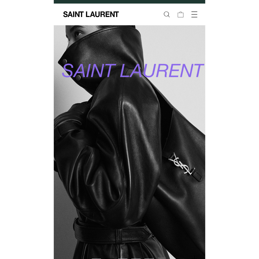 Saint Laurent(サンローラン)のYVES SAINT LAURENT   LE 5 À 7  ミニトートバッグ　 レディースのバッグ(トートバッグ)の商品写真