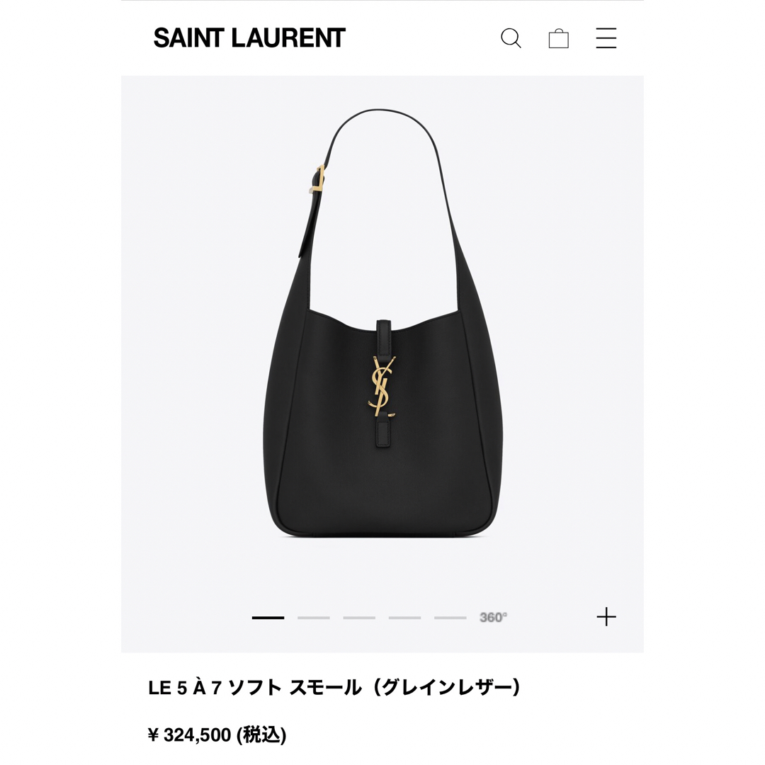 Saint Laurent(サンローラン)のYVES SAINT LAURENT   LE 5 À 7  ミニトートバッグ　 レディースのバッグ(トートバッグ)の商品写真