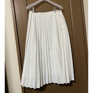 レトロガール(RETRO GIRL)のプリーツスカート　ホワイト　スカート(ロングスカート)