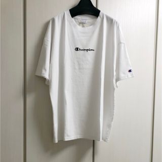 アングリッド(Ungrid)の新品 Champion 別注刺繍ロゴビッグTee(Tシャツ(半袖/袖なし))