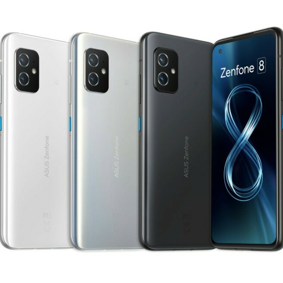 新品未開封 ASUS Zenfone 8 ホライゾンシルバー ZS590KS www ...