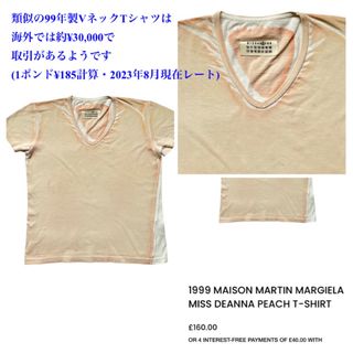 【美品 00SS ミスディアナ】Martin Margiela ペンキTシャツ