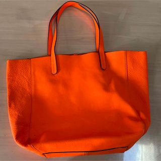 GAP TOTE ハンドバッグ トートバッグ ファブリック レザー オフホワイト ライトパープル メッシュ