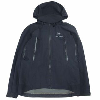 アークテリクス(ARC'TERYX)のARC'TERYX アークテリクス ナイロンジャケット CA34438 アルファSV GORE-TEX ゴアテックス マウンテンジャケット  ブラック系 XS【中古】(その他)