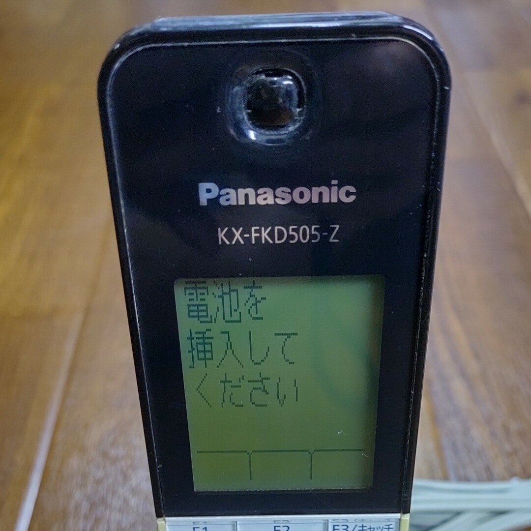 Panasonic 増設子機 ホワイト KX-FKD505-Z ジャンクの通販 by スイーツ｜ラクマ