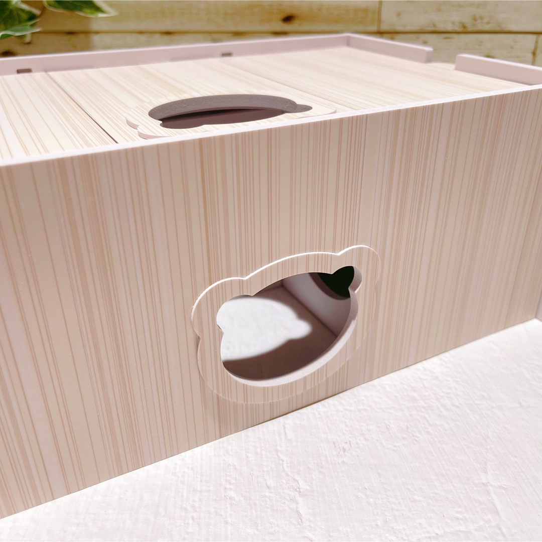 ハムスターペットラットマウス小動物用地下式ハウス迷路家巣箱洗える木箱おもちゃ遊具