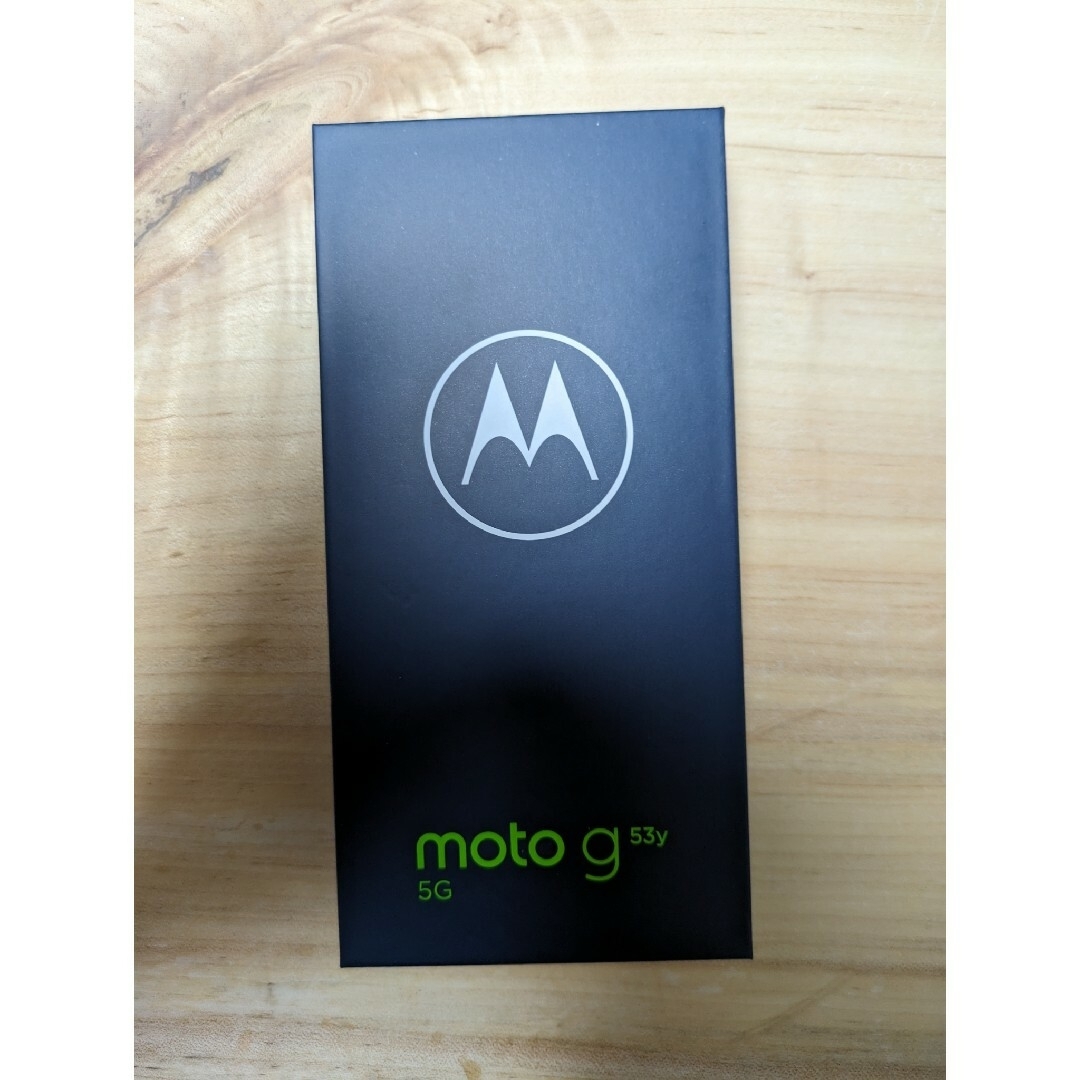 Moto g53y 5G ブラック 新品未使用