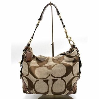 COACH - COACH コーチ ショルダーバッグ シグネチャー 総柄 ロゴ