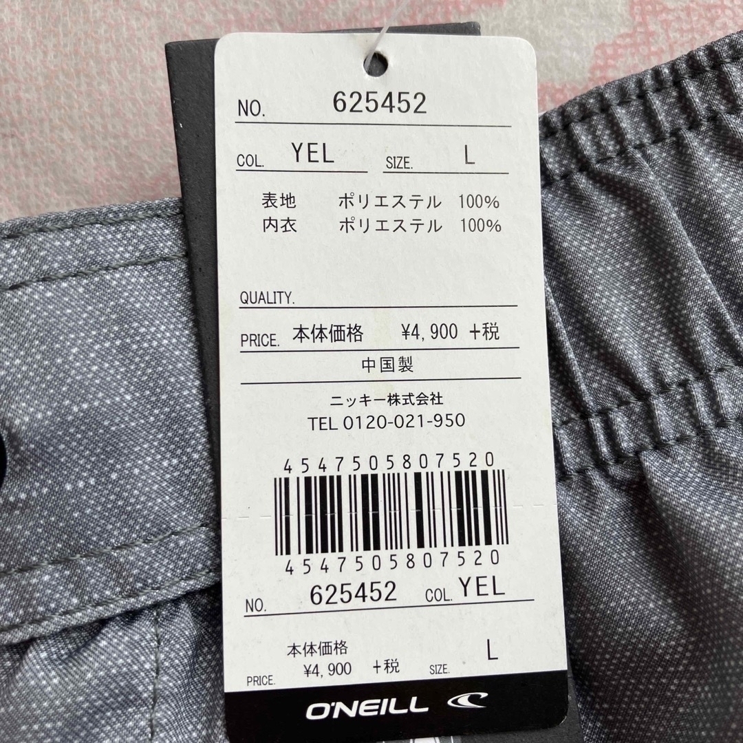 O'NEILL(オニール)の海水パンツ　メンズＬ メンズの水着/浴衣(水着)の商品写真