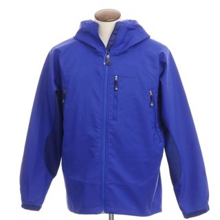 パタゴニア(patagonia)の【中古】パタゴニア patagonia ナイロンポリエステル マウンテンパーカー ブルー【サイズL】【メンズ】(マウンテンパーカー)