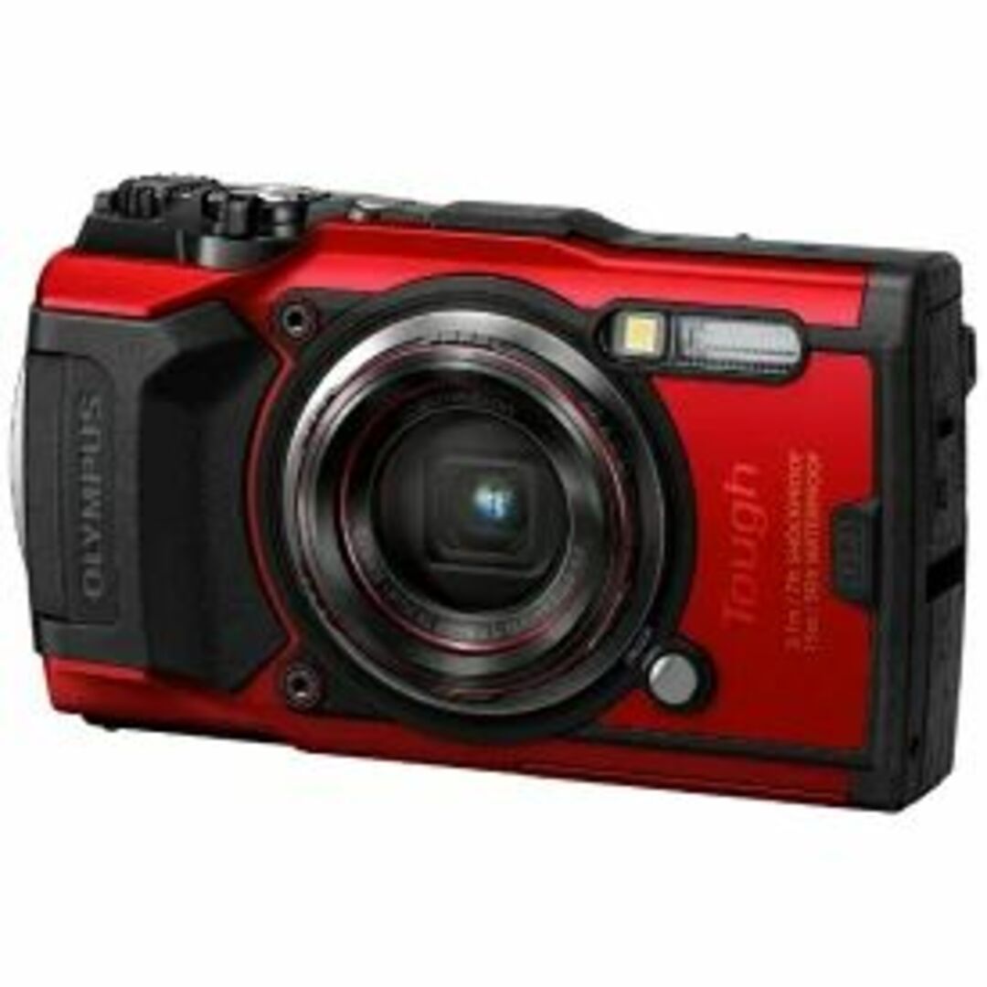 OLYMPUS(オリンパス)のOLYMPUS デジタルカメラ TG TG-6 RED スマホ/家電/カメラのカメラ(コンパクトデジタルカメラ)の商品写真