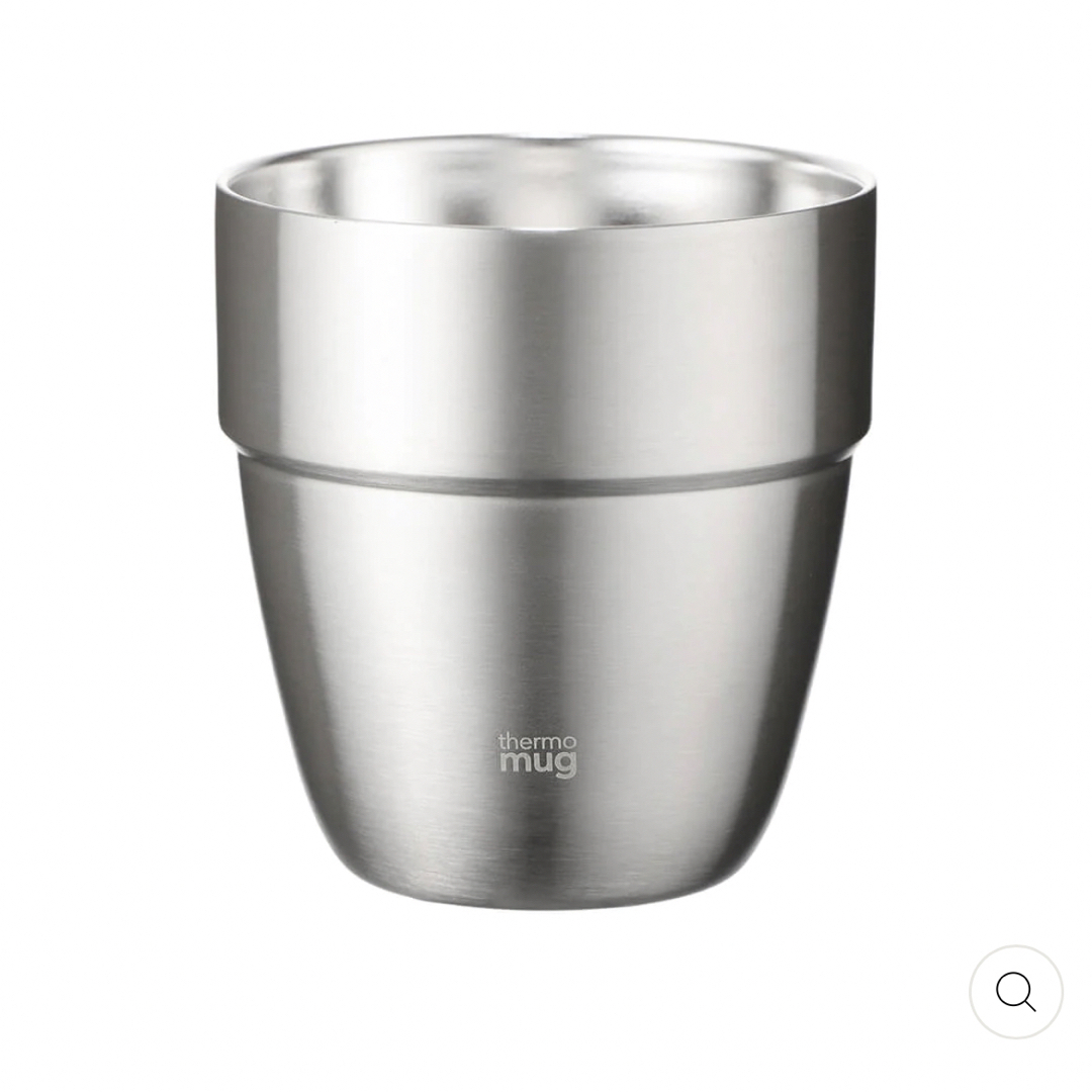 thermo mug(サーモマグ)のSTACKING TUMBLER S SILVER 2個セット　会員限定モデル スポーツ/アウトドアのアウトドア(食器)の商品写真