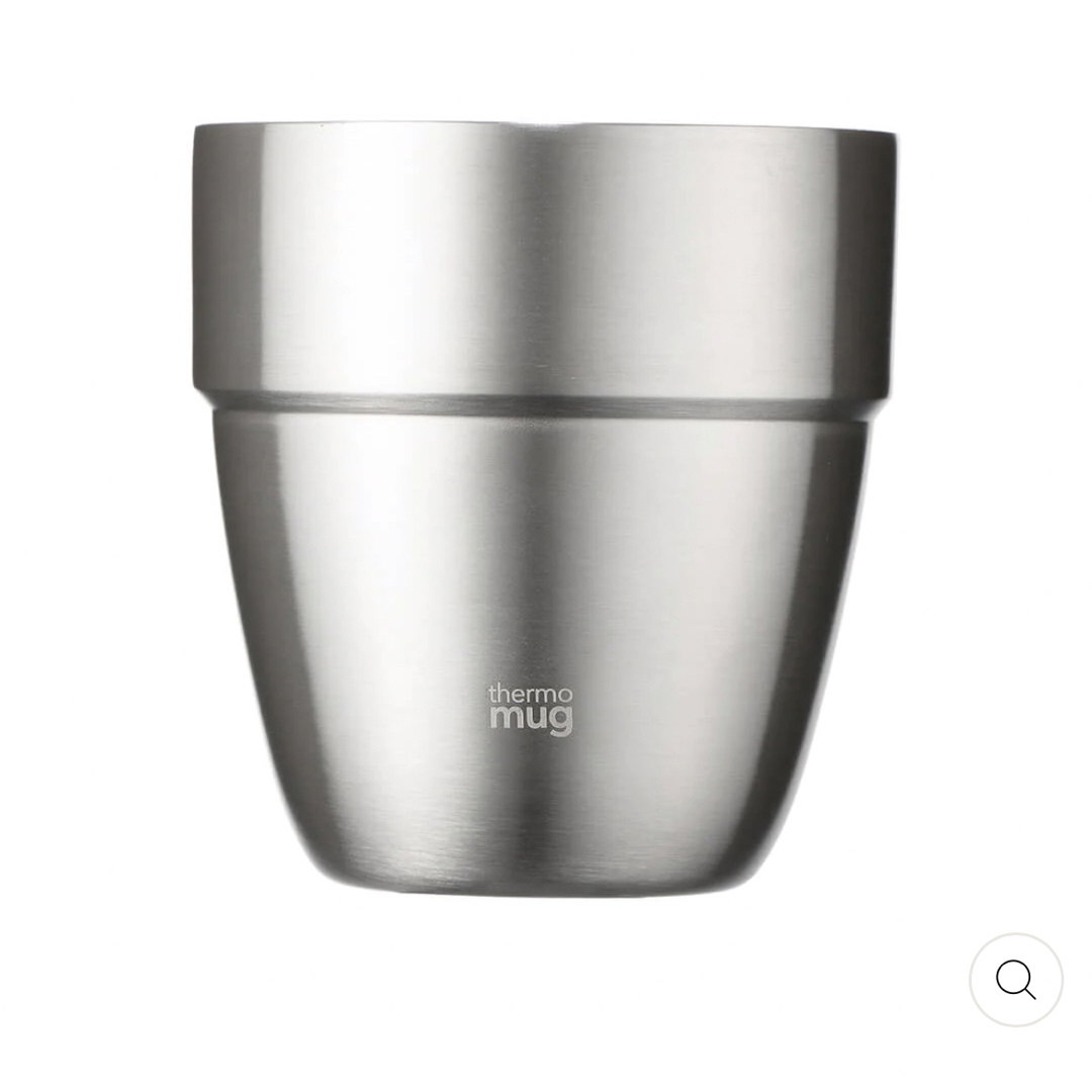 thermo mug(サーモマグ)のSTACKING TUMBLER S SILVER 2個セット　会員限定モデル スポーツ/アウトドアのアウトドア(食器)の商品写真