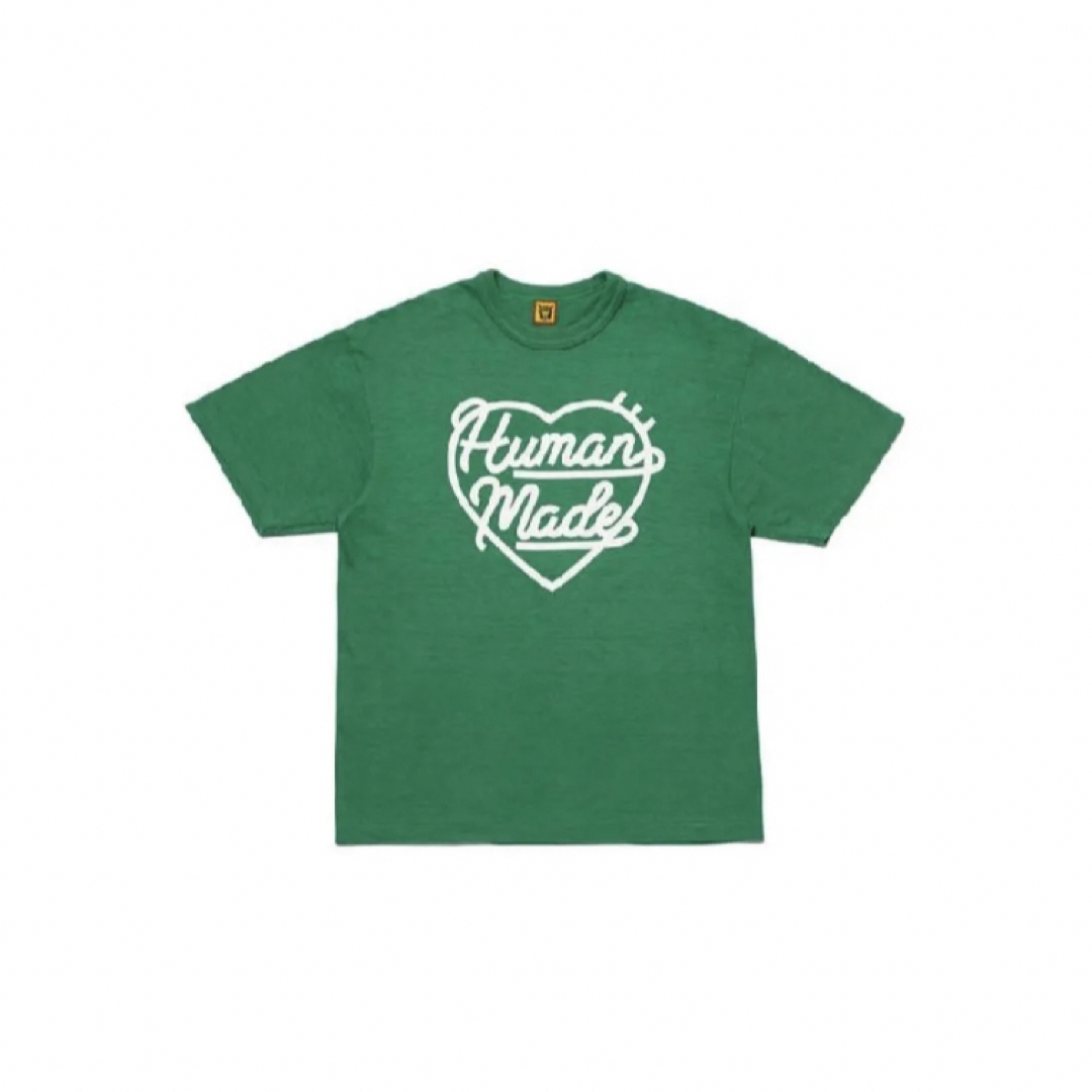 HUMAN MADE(ヒューマンメイド)の【XL】HUMAN MADE Color T-Shirt #2 "Green" メンズのトップス(Tシャツ/カットソー(半袖/袖なし))の商品写真