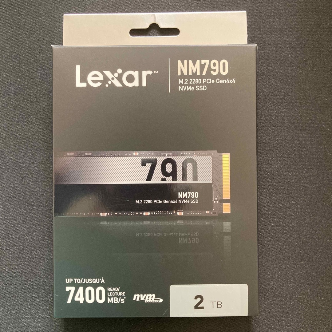 7400MBs書き込みLexar NM790  2TB Lexar M2 SSD 値下げ