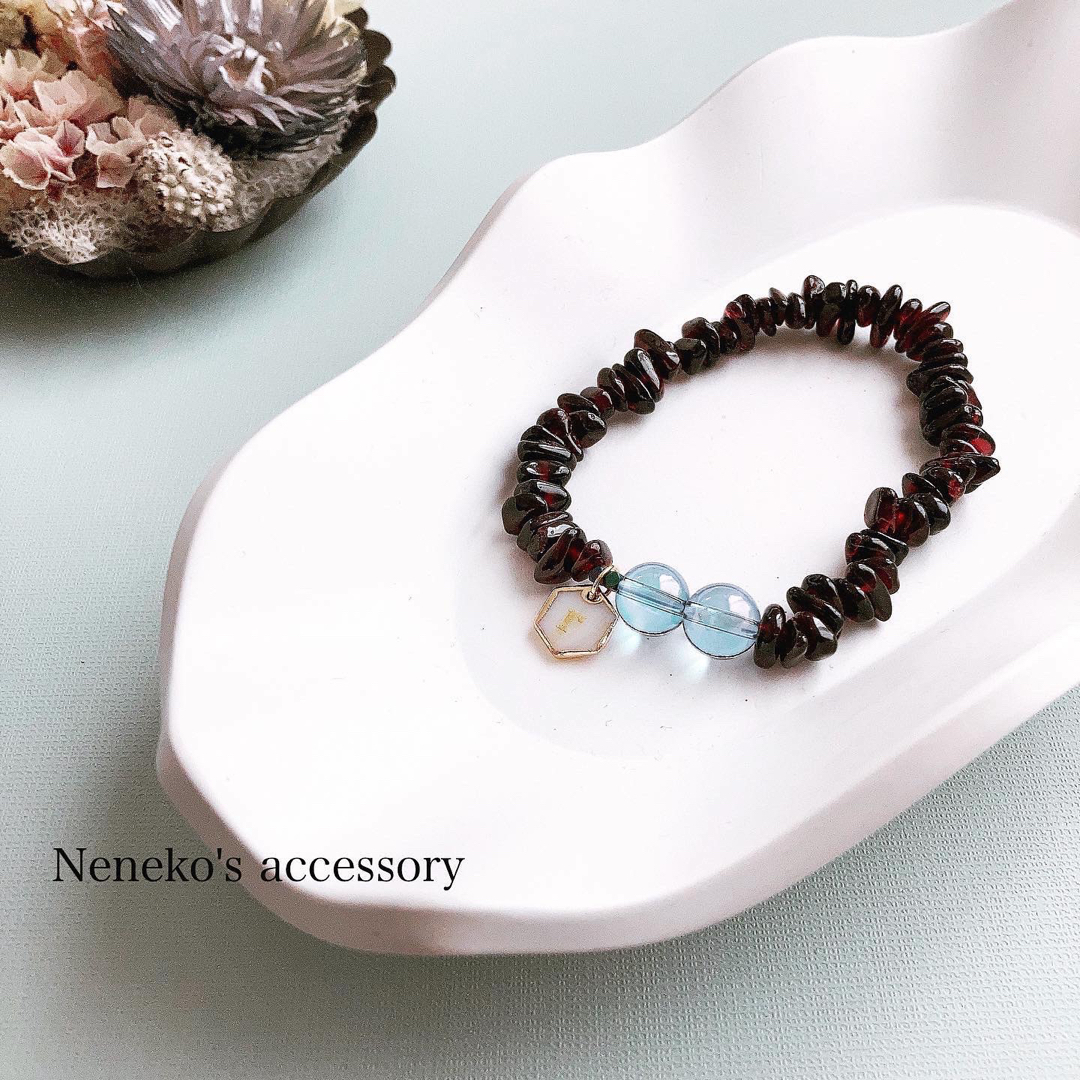 Neneko's accessory ▶335. ハンドメイドのアクセサリー(ブレスレット/バングル)の商品写真