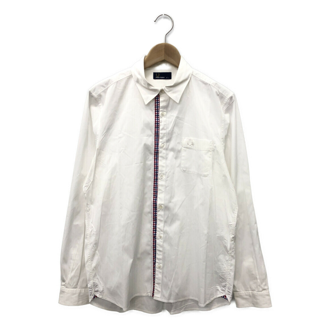 フレッドペリー FRED PERRY 長袖シャツ ギンガムチェック メンズ L - シャツ