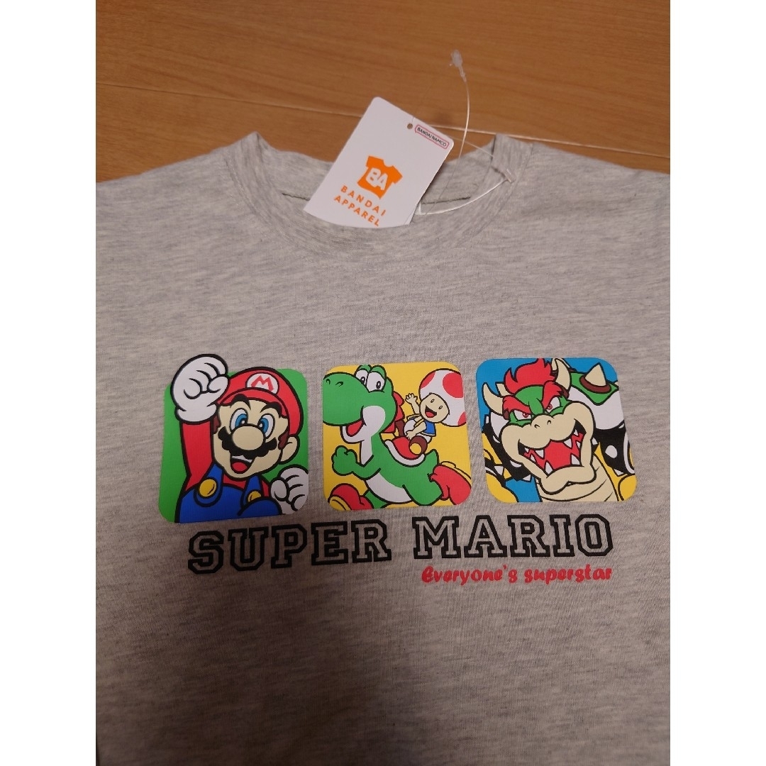 任天堂(ニンテンドウ)のマリオ　シャツ キッズ/ベビー/マタニティのキッズ服男の子用(90cm~)(Tシャツ/カットソー)の商品写真