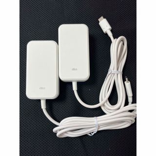 au - KDDI純正 充電器 0602PQA 2個まとめ売りの通販 by 桃太郎shop
