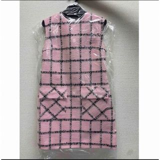 シェリエ sheller フロントポケットミニドレス pink 即日発送の通販