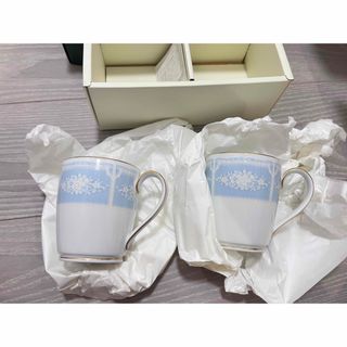 ノリタケ(Noritake)のNoritake レースウッドゴールドマグ　ペア(グラス/カップ)