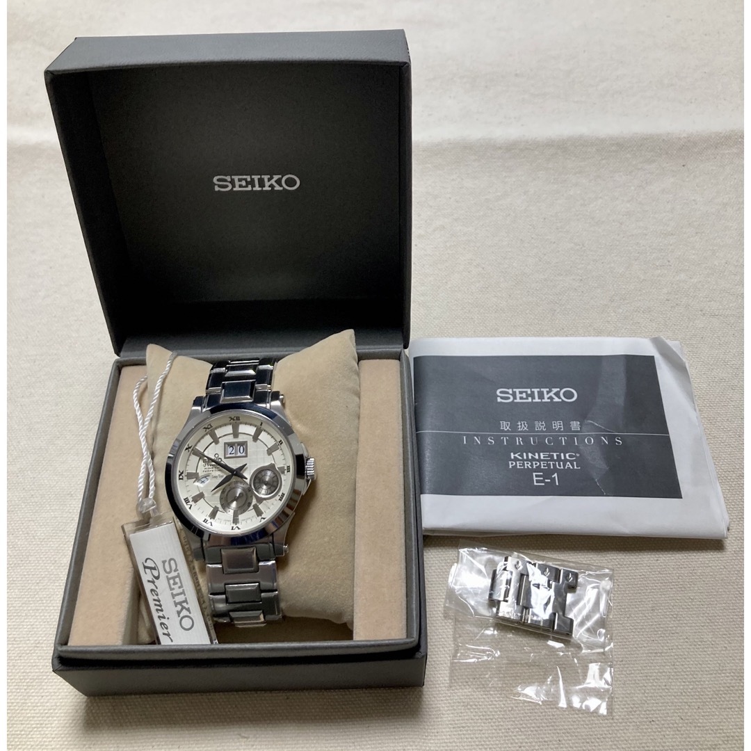 SEIKO セイコー　キネティック　パーペチュアル　E-1