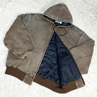 カーハート(carhartt)の希少星タグ カーハート　アクティブジャケット　キルティング　USA製 80ｓ(ブルゾン)