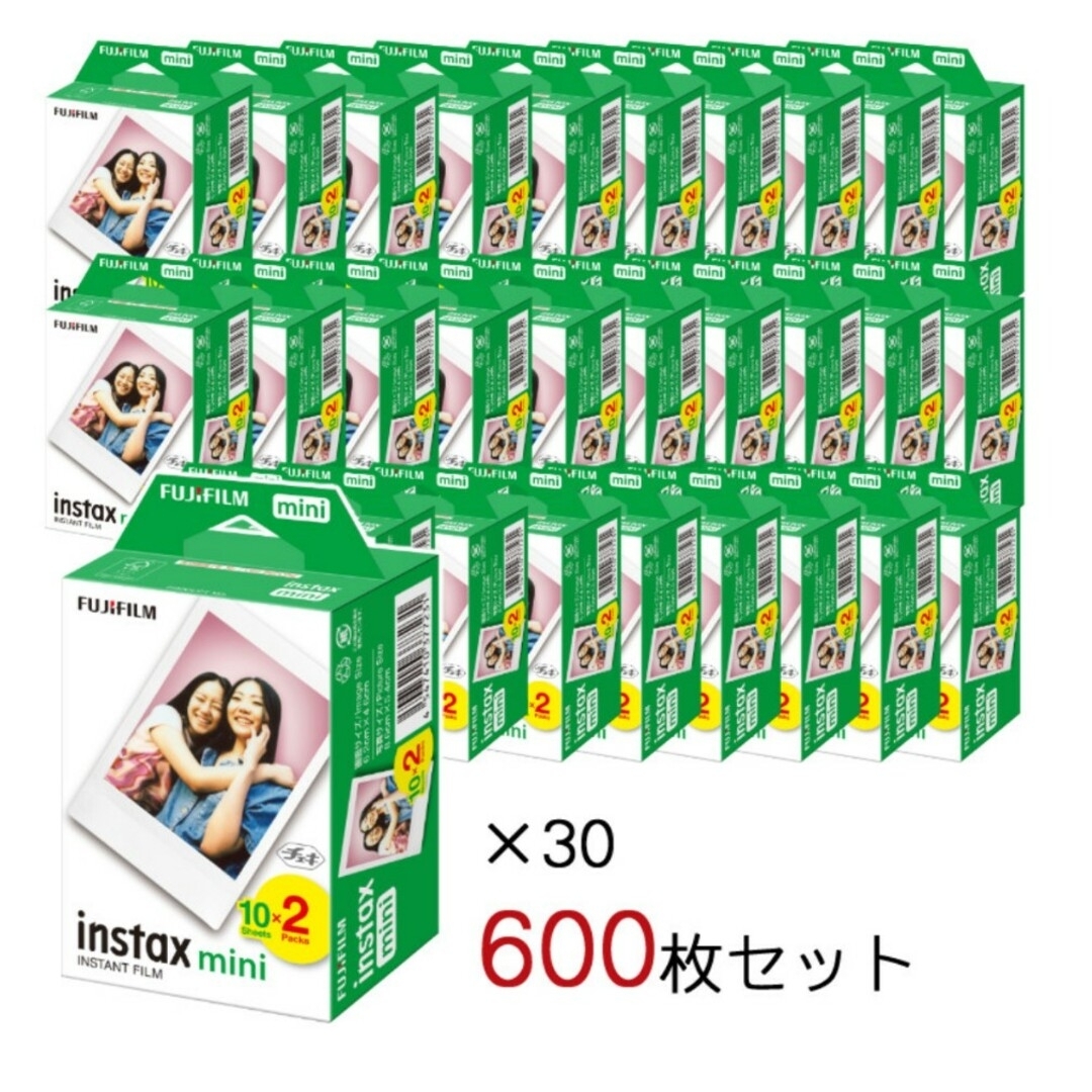 完全未開封品　600枚富士フィルム  instax mini　JP　600枚