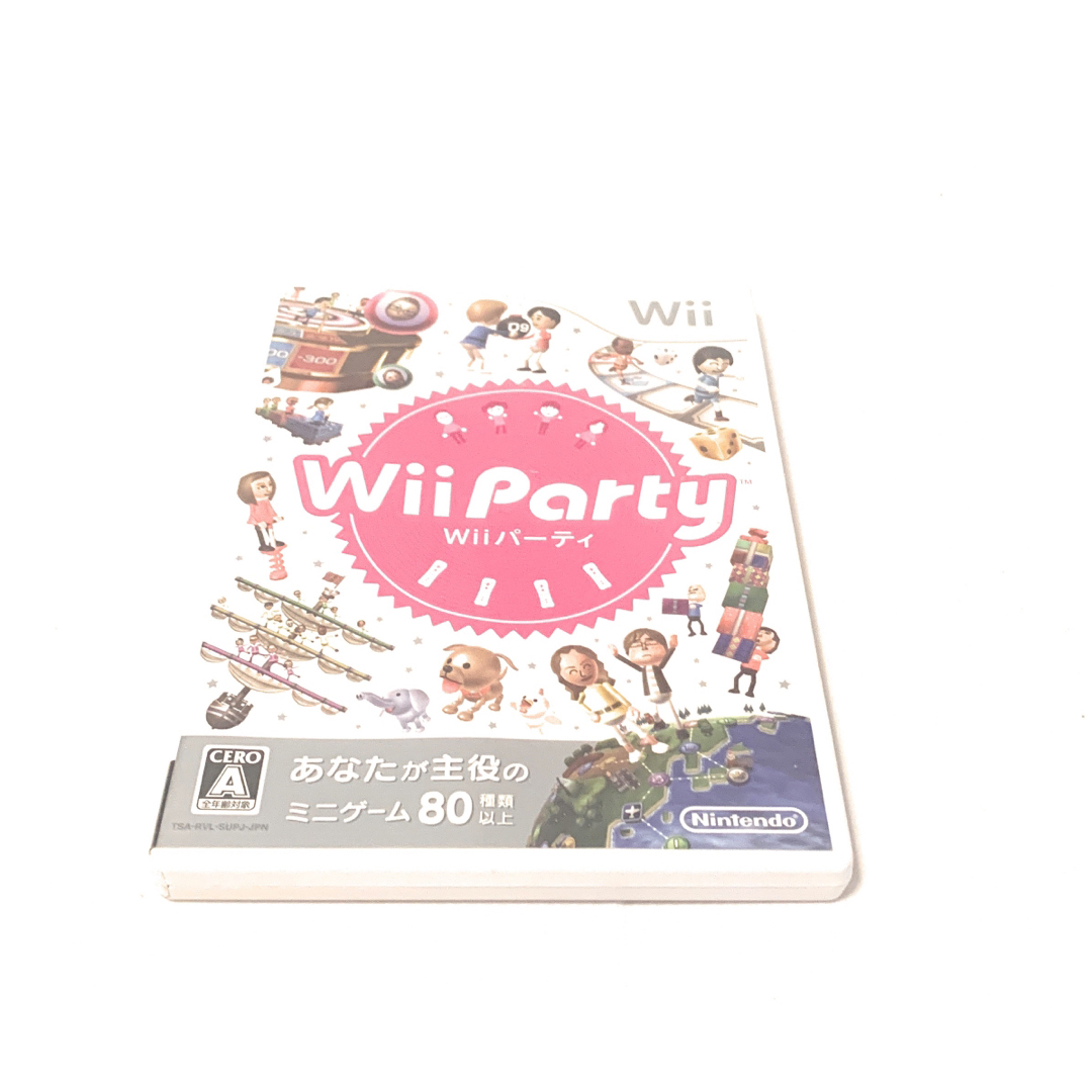 Wii(ウィー)のwiiパーティ エンタメ/ホビーのゲームソフト/ゲーム機本体(家庭用ゲームソフト)の商品写真