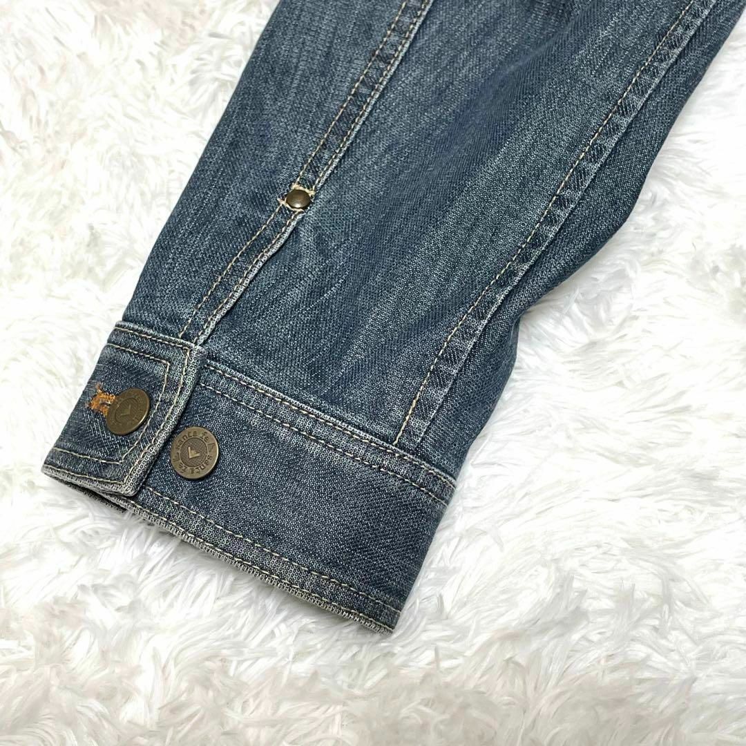 Santafe - 美品 サンタフェ デニムジャケット ロゴ革パッチ 国内 Santafe - 美品 サンタフェ デニムジャケット ロゴ革パッチ 国内