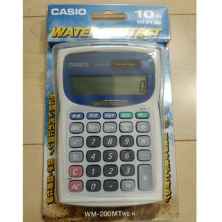 カシオ(CASIO)のカシオ 電卓 ホワイト WM-200MT-W　10桁(その他)