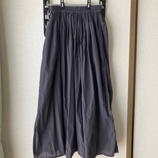 ムジルシリョウヒン(MUJI (無印良品))の無印良品　美品　ロングスカート　XS〜S(ロングスカート)