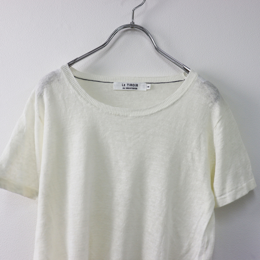 本物ルティロワドゥドレステリアDRESSTERIORニット半袖TシャツメンズL