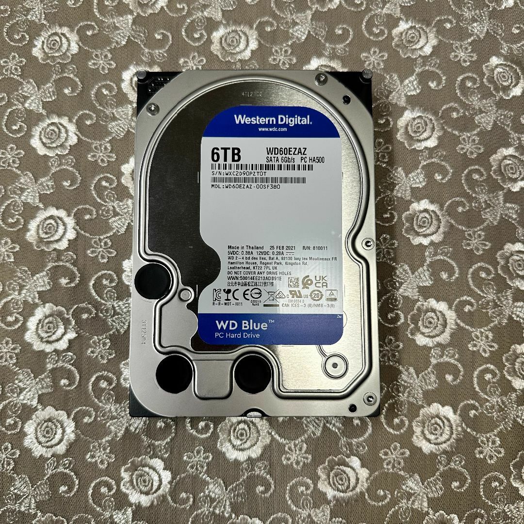 Western Digital 6TB HDD WDEZAZの通販 by よろうず｜ラクマ