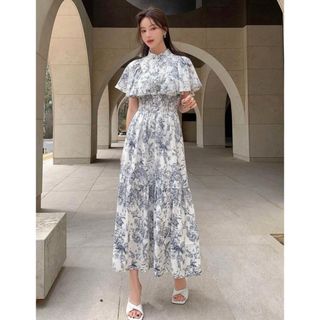 ジルバイジルスチュアート(JILL by JILLSTUART)のトワルドジュイワンピース ワンピース　スナイデル(ロングワンピース/マキシワンピース)