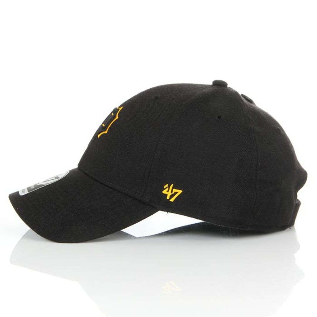 47 Brand(フォーティセブン)の【新品】47BRAND MVP キャップ パイレーツ 帽子 黒メンズ レディース メンズの帽子(キャップ)の商品写真