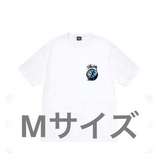 ステューシー(STUSSY)のStussy Born x Raised 8 Ball Tee white M(Tシャツ/カットソー(半袖/袖なし))