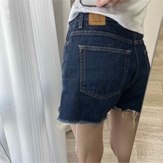 moussy - moussy 切りっぱなしデニムショートパンツ SLY riendaの通販